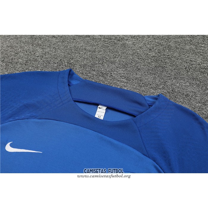 Chandal del Paris Saint-Germain Manga Corta 2022/2023 Azul Oscuro - Pantalon Corto